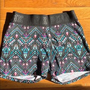 PINK sports spandex shorts
